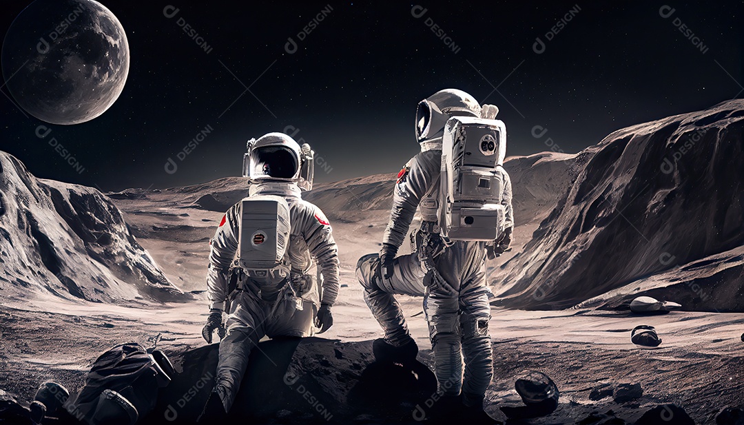 Dia Mundial do Astronauta 12 de abril realista