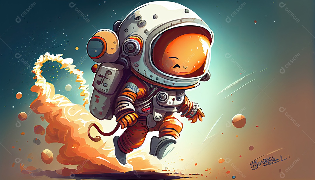 Dia Mundial do Astronauta 12 de abril realista