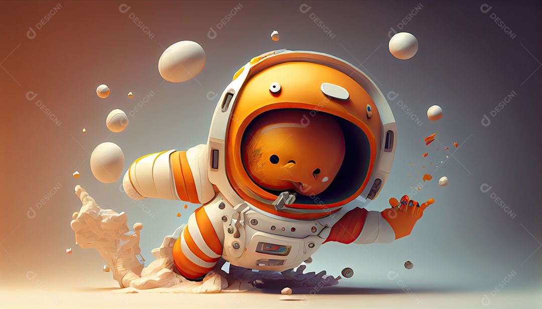 Dia Mundial do Astronauta 12 de abril realista