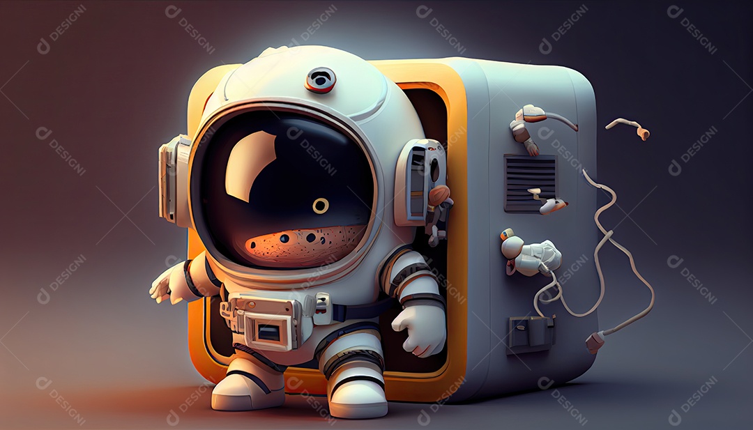 Dia Mundial do Astronauta 12 de abril realista