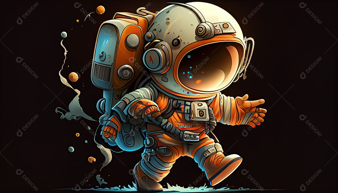 Dia Mundial do Astronauta 12 de abril realista