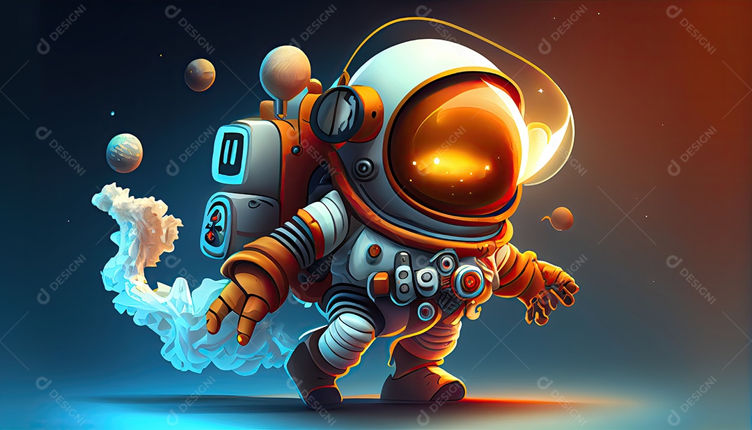 Dia Mundial do Astronauta 12 de abril realista