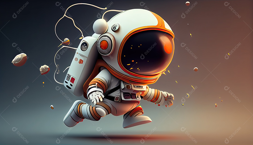 Dia Mundial do Astronauta 12 de abril realista