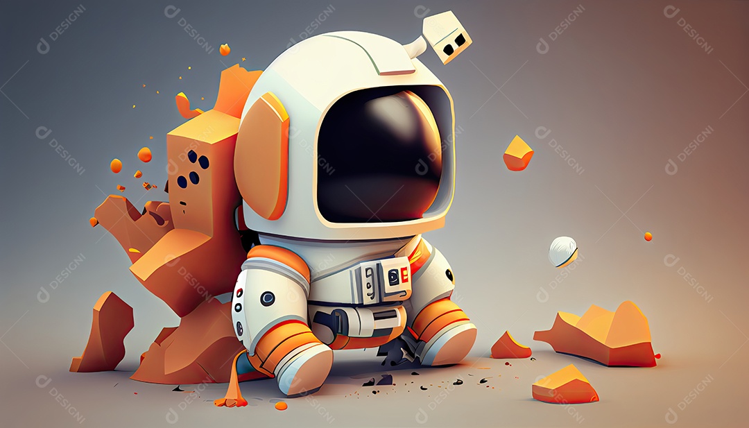 Dia Mundial do Astronauta 12 de abril realista