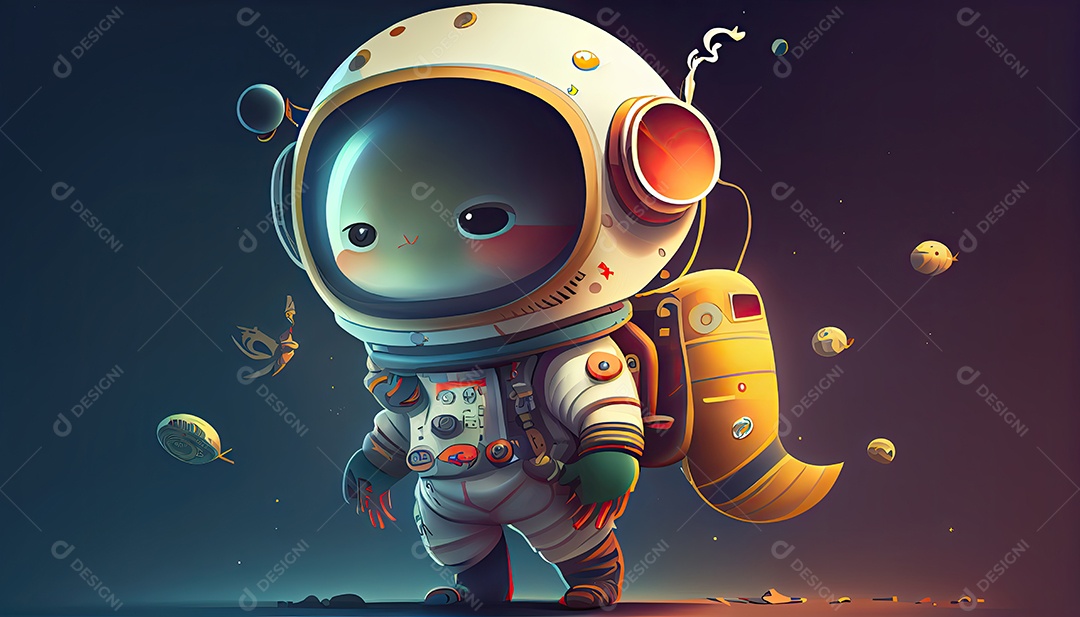 Dia Mundial do Astronauta 12 de abril realista