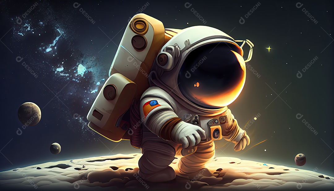 Dia Mundial do Astronauta 12 de abril realista