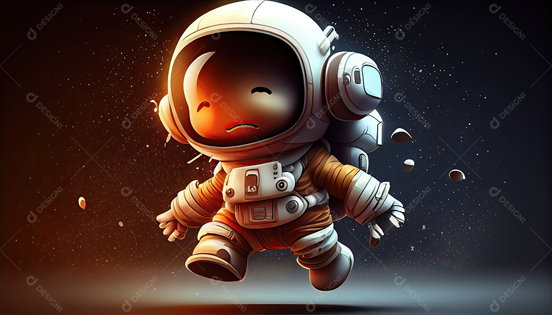 Dia Mundial do Astronauta 12 de abril realista