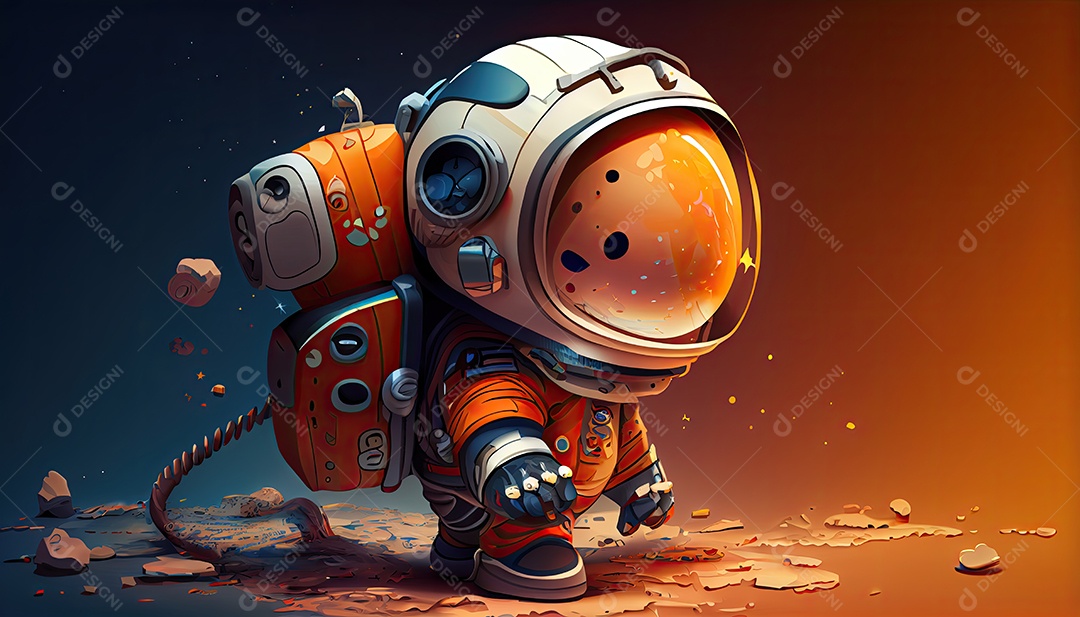 Dia Mundial do Astronauta 12 de abril realista