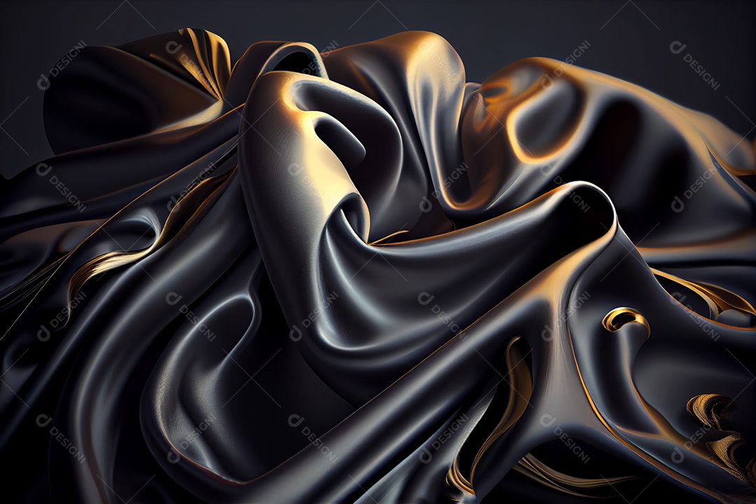 Textura abstrata dourada e preto