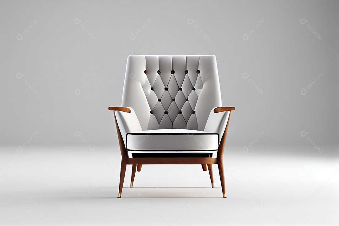 Ilustração de uma poltrona moderna