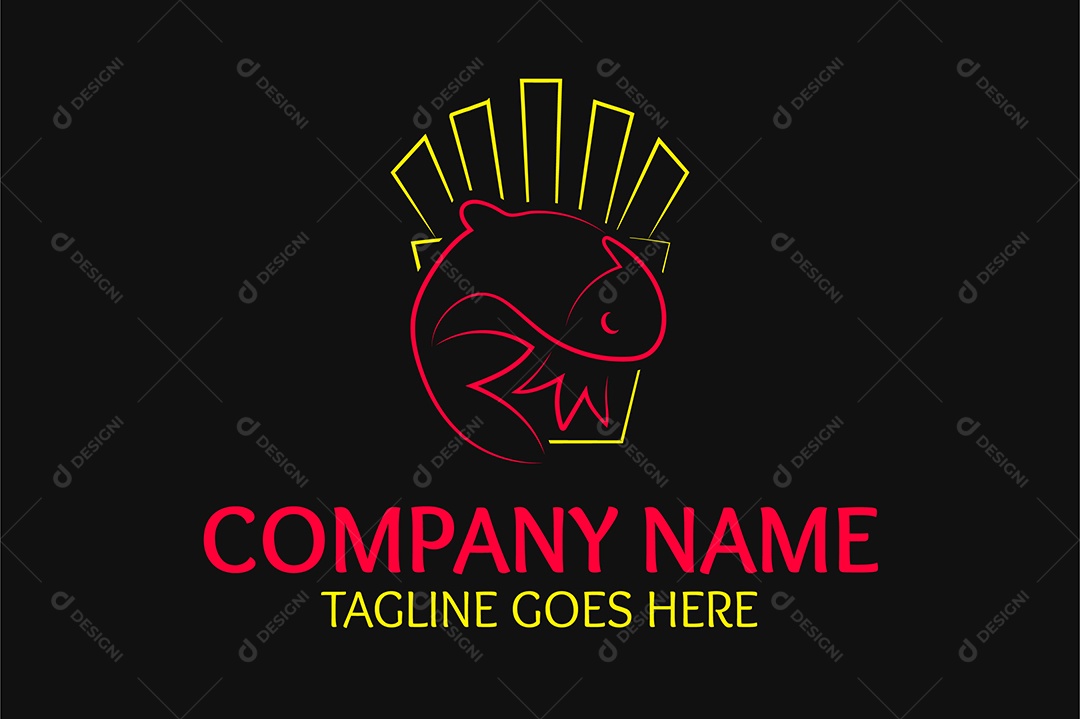 Modelo de Logo Ilustração Vetor EPS + AI Editável