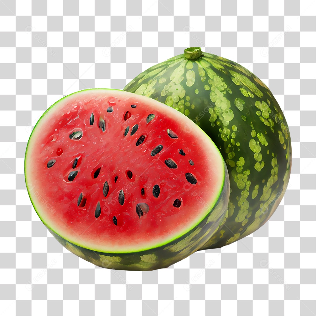 Melancia PNG Transparente