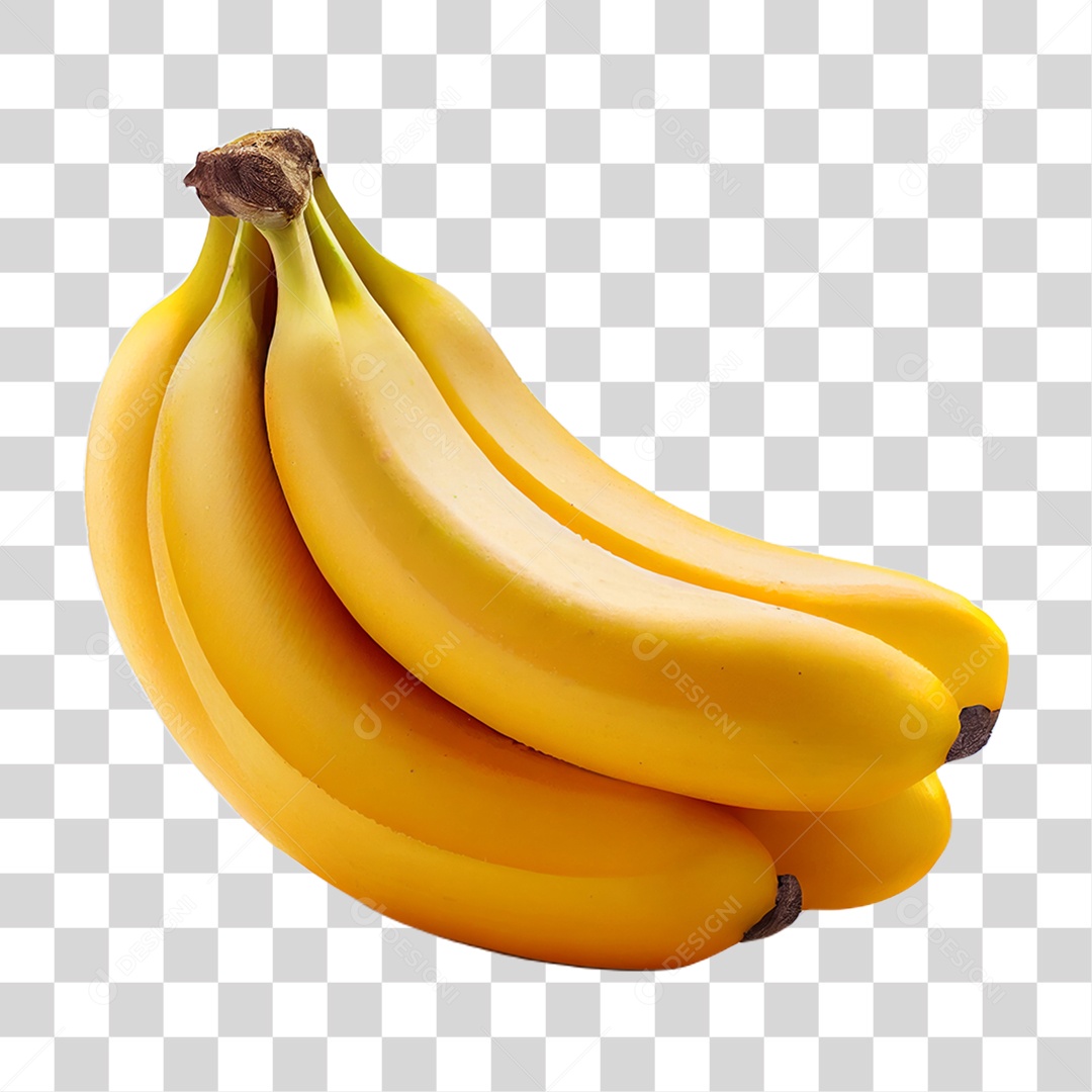 Fruta Banana PNG Transparente