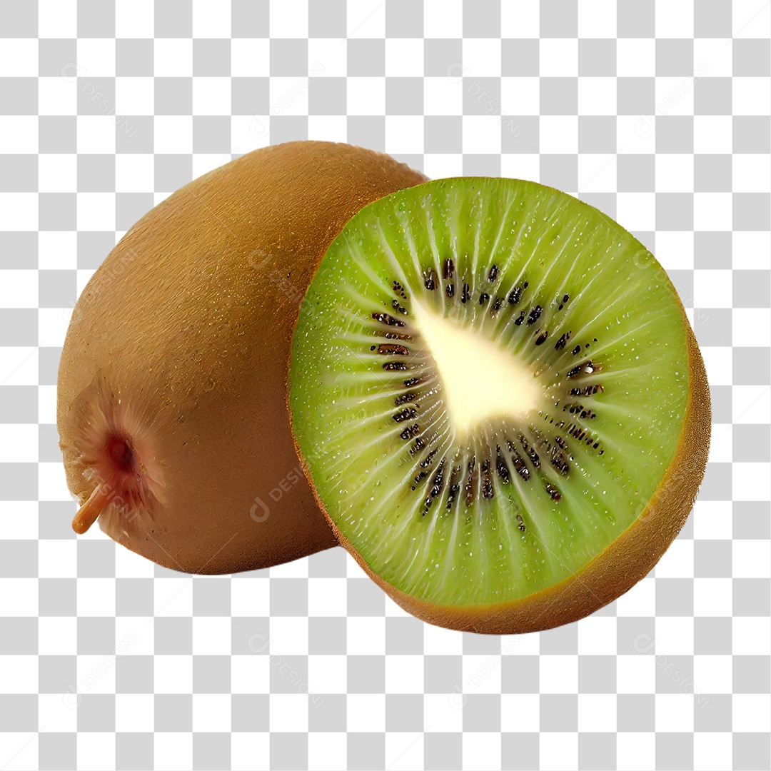 Fruta Kiwi PNG Transparente
