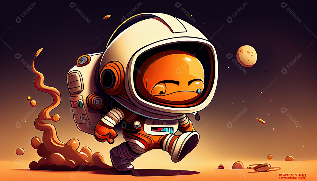 Dia Mundial do Astronauta 12 de abril realista