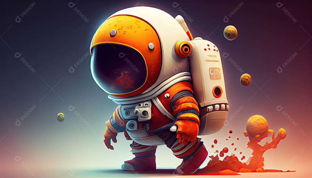 Dia Mundial do Astronauta 12 de abril realista