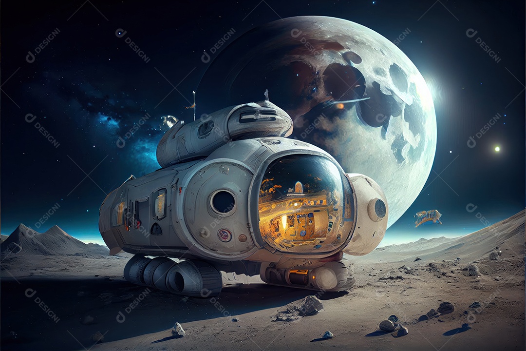 Dia Mundial do Astronauta 12 de abril realista