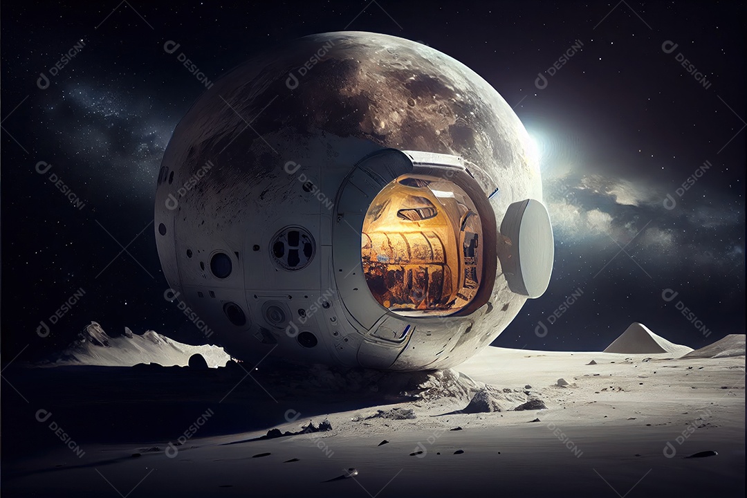 Dia Mundial do Astronauta 12 de abril realista