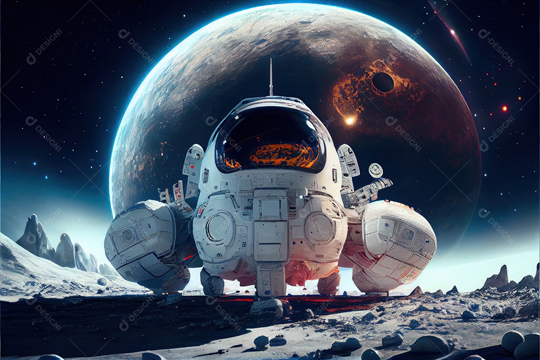 Dia Mundial do Astronauta 12 de abril realista