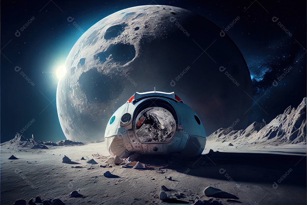 Dia Mundial do Astronauta 12 de abril realista