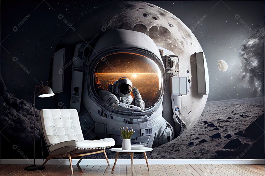 Dia Mundial do Astronauta 12 de abril realista