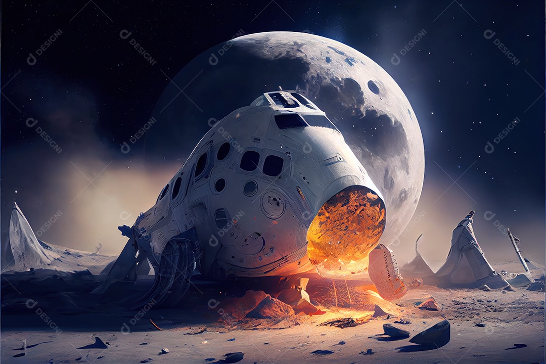 Dia Mundial do Astronauta 12 de abril realista