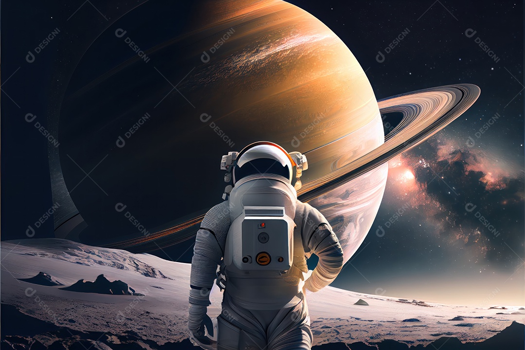 Dia Mundial do Astronauta 12 de abril realista