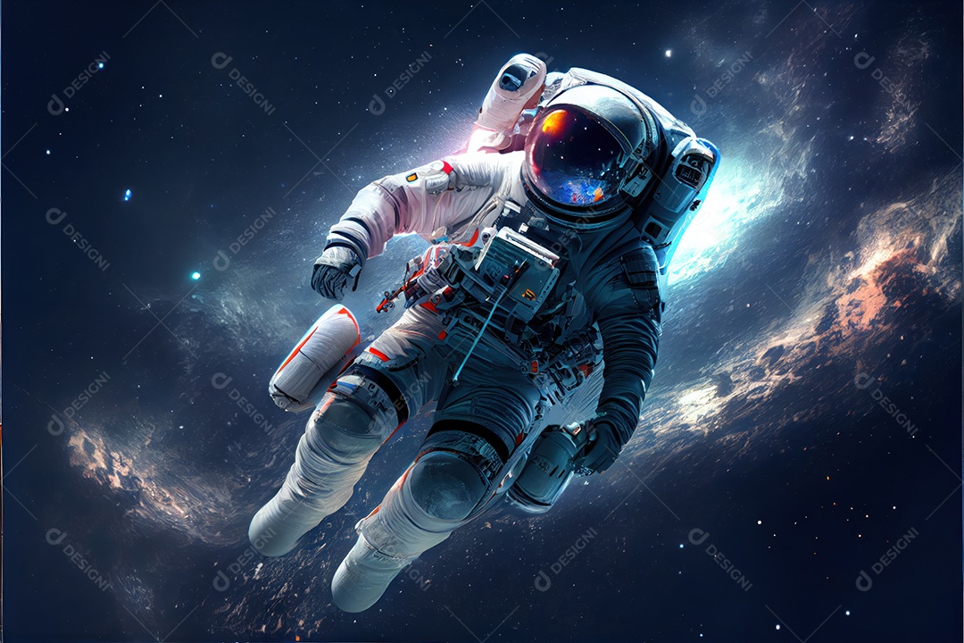 Dia Mundial do Astronauta 12 de abril realista