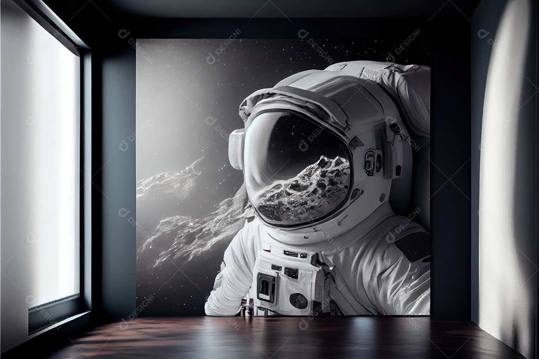 Dia Mundial do Astronauta 12 de abril realista