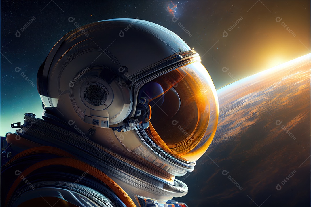 Dia Mundial do Astronauta 12 de abril realista