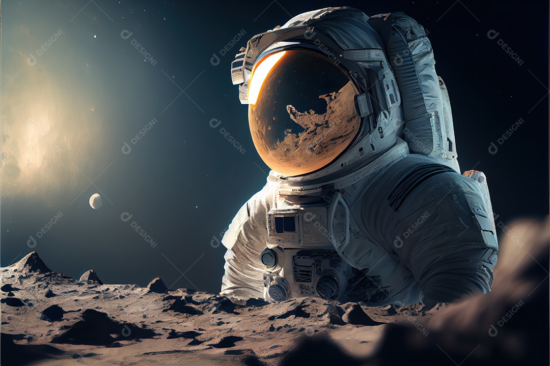 Dia Mundial do Astronauta 12 de abril realista