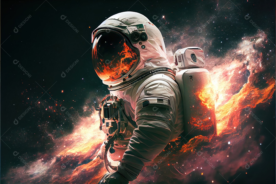 Dia Mundial do Astronauta 12 de abril realista