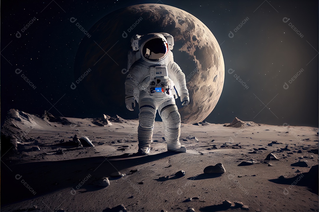 Dia Mundial do Astronauta 12 de abril realista