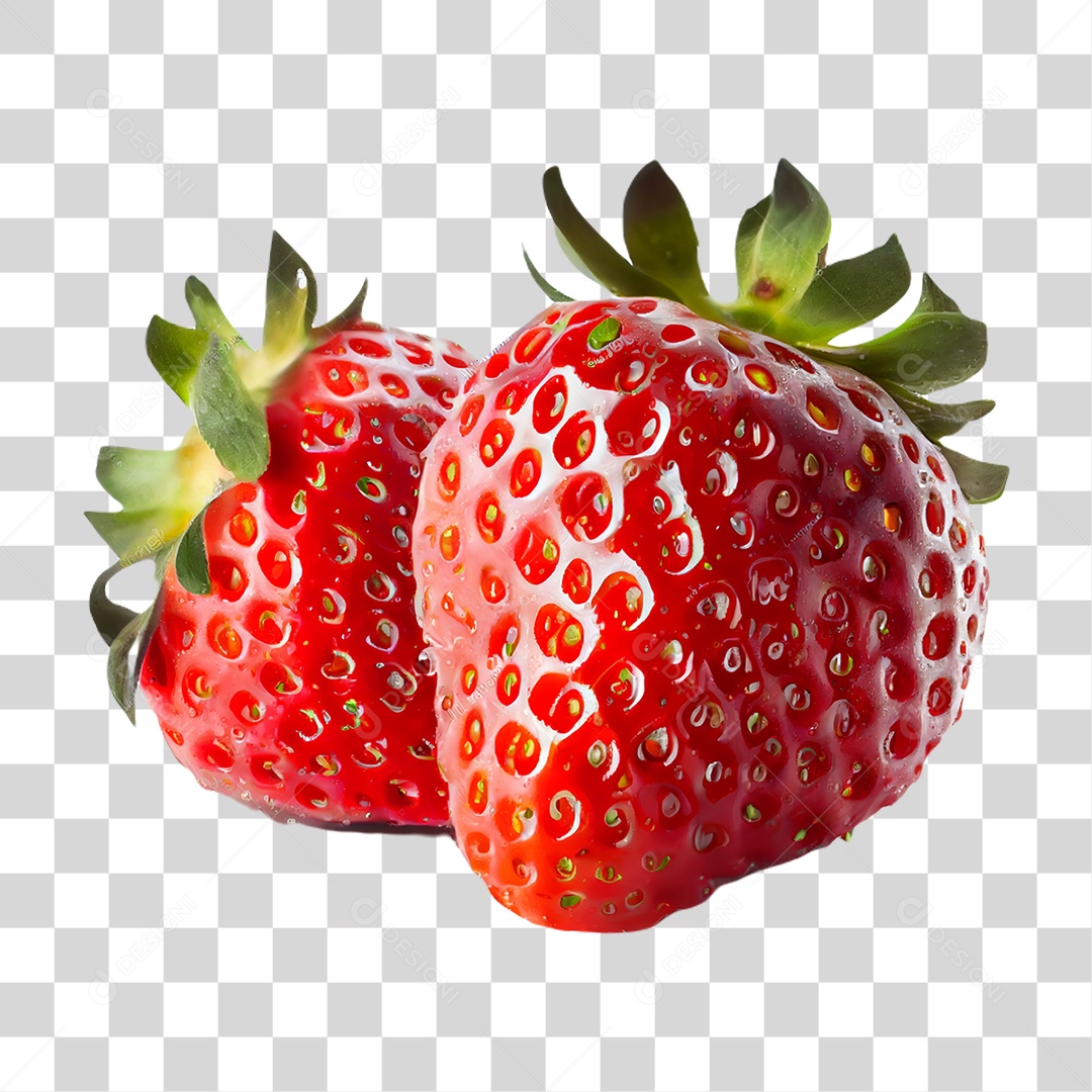 Morangos PNG Transparente