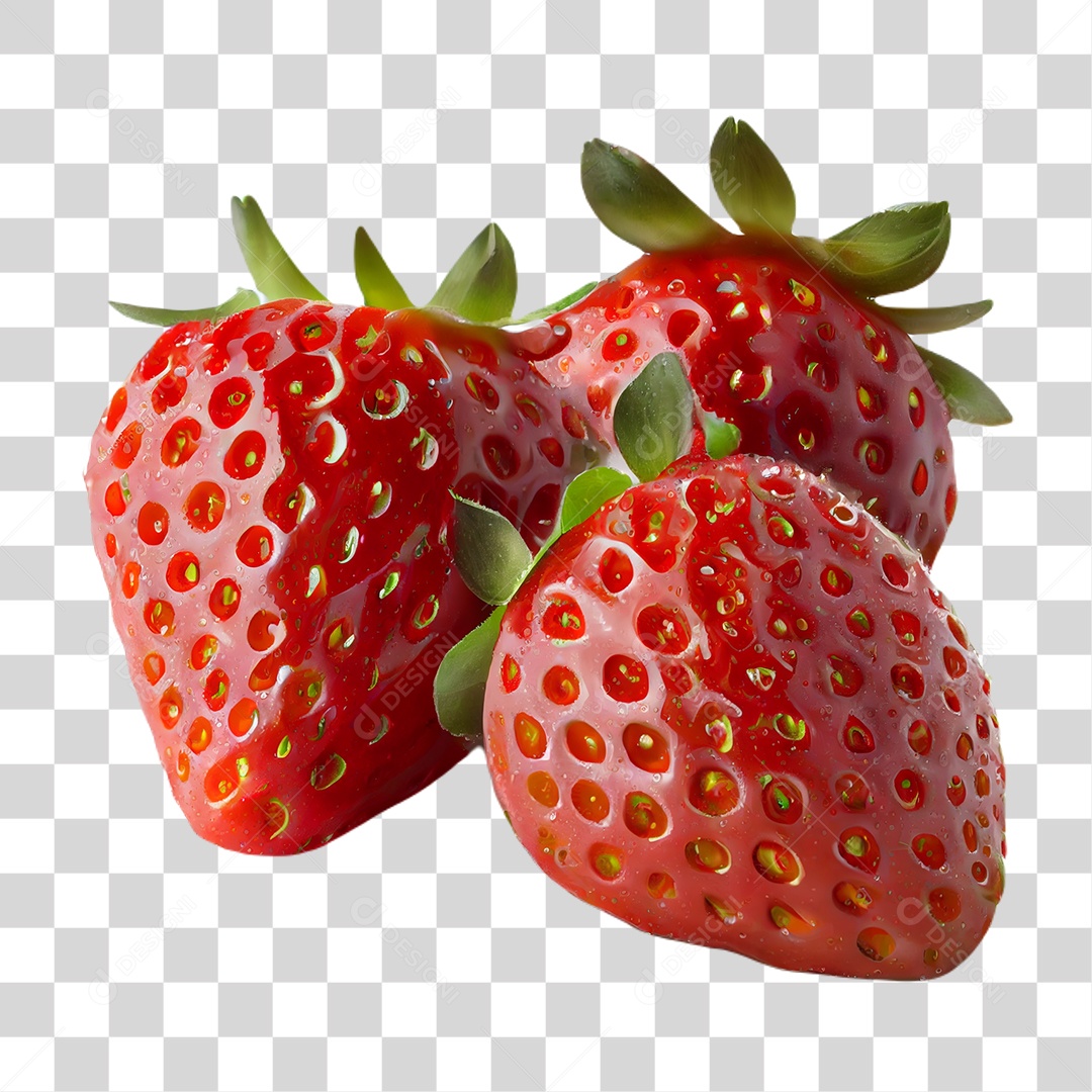 Morangos PNG Transparente