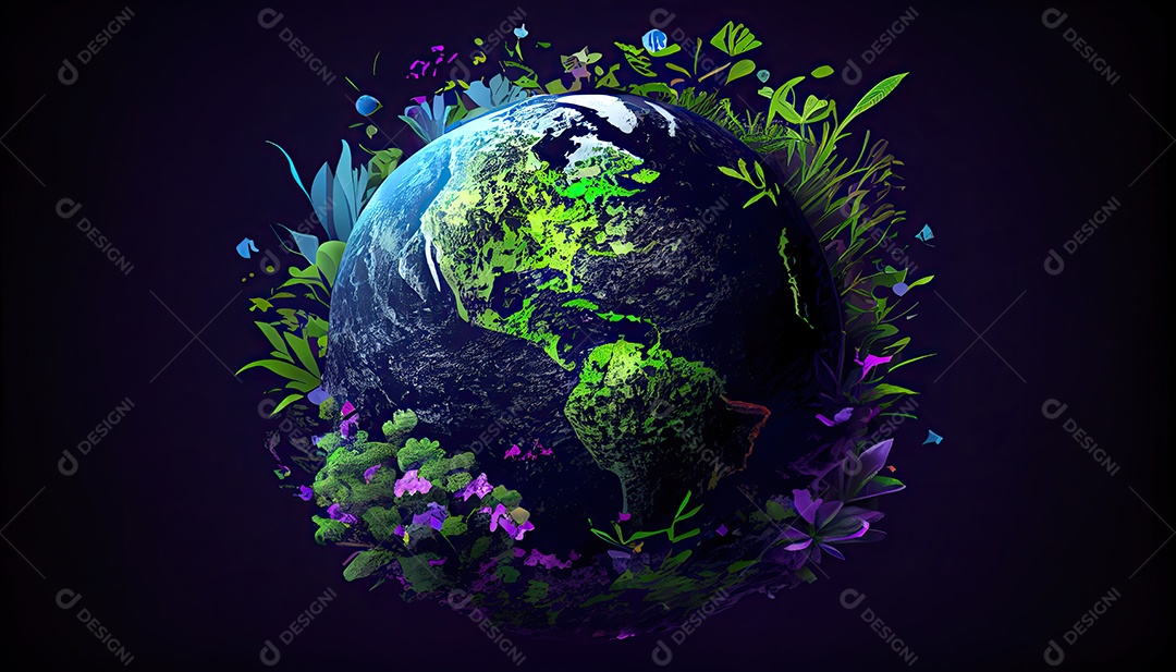 Plano de fundo do dia da terra Dia da Terra a importância de amar a natureza