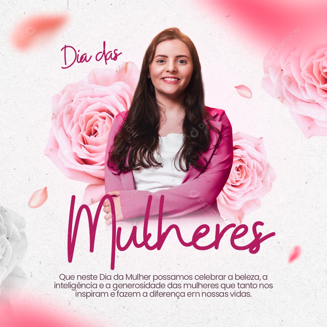 Dia Das Mulheres 8 de Março Social Media PSD Editável
