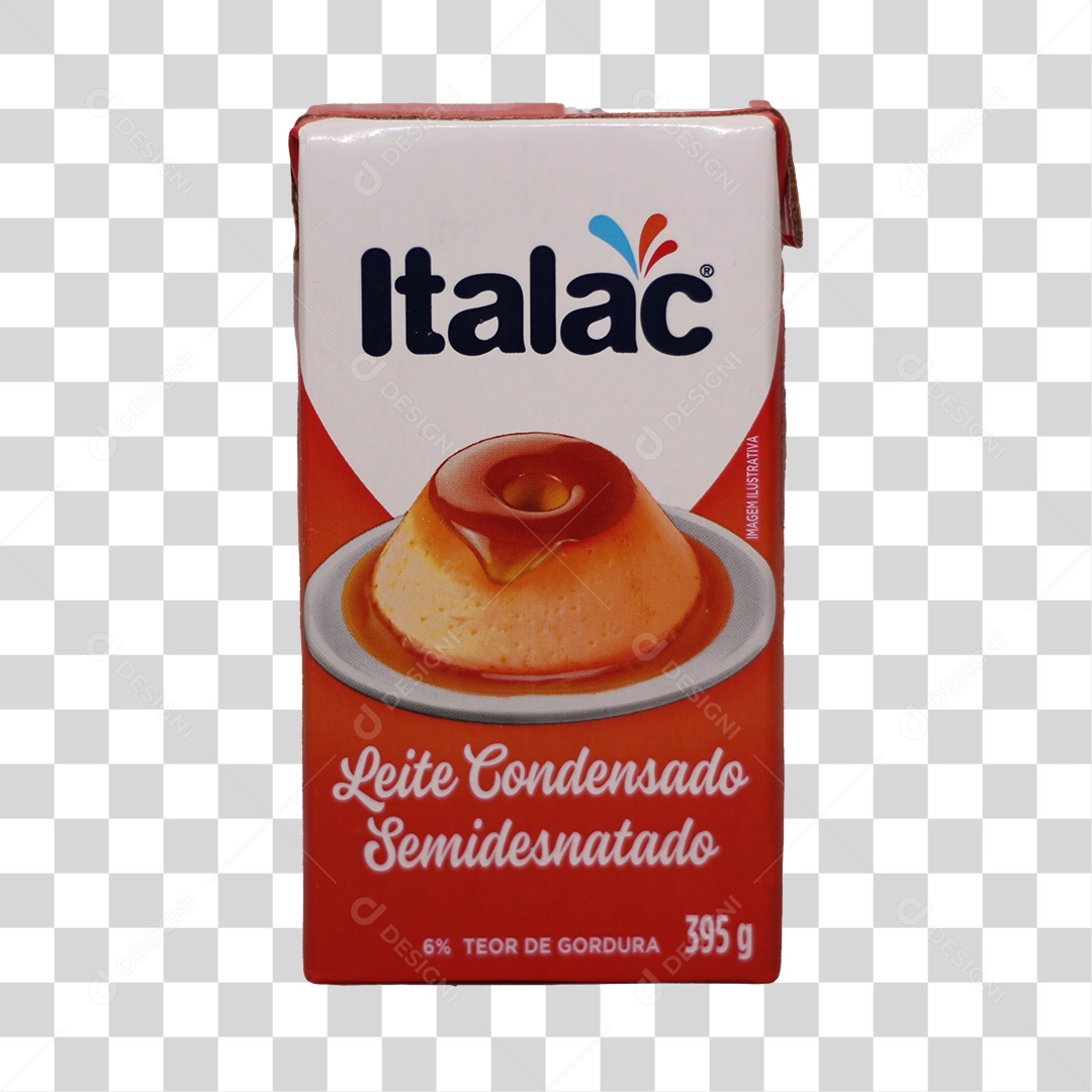 Leite Condensado Italac PNG Transparente