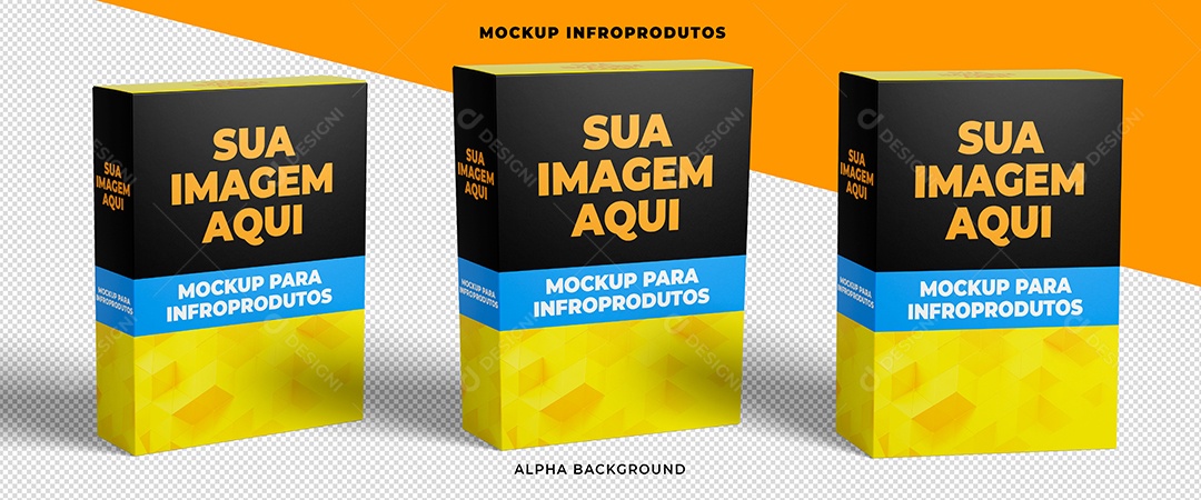 Mockup Livros Infoprodutos PSD Editável