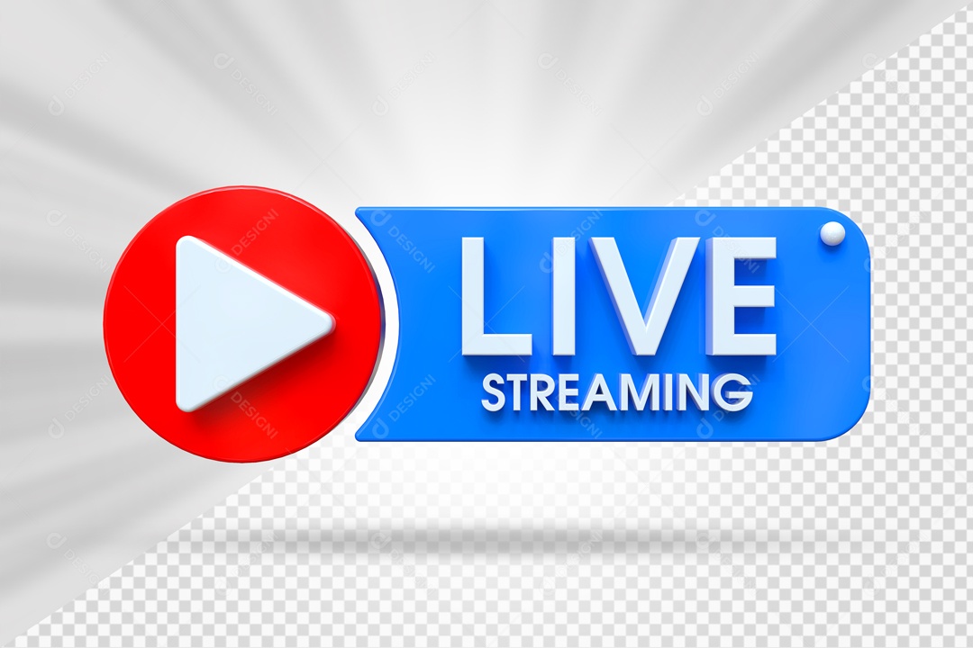 Selo 3D Para Composição PSD