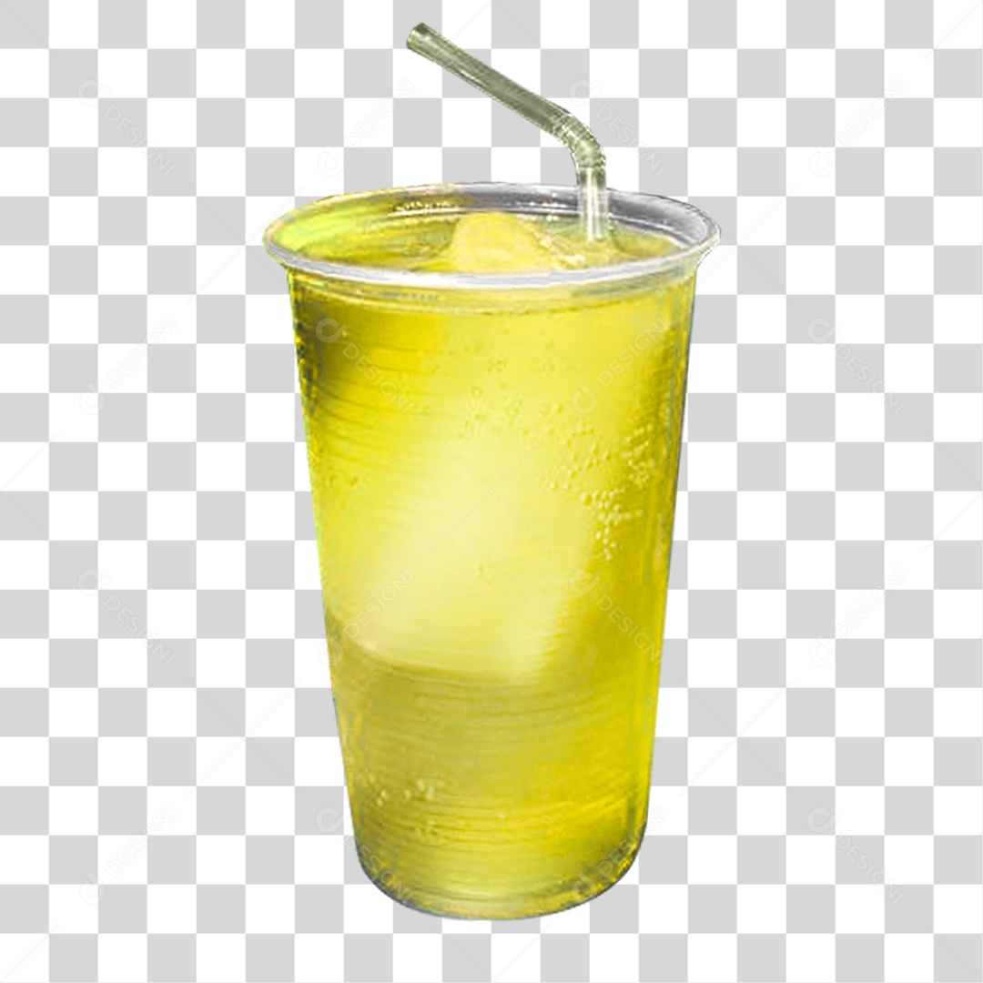 Copo de Whisky com Gelo PNG Transparente
