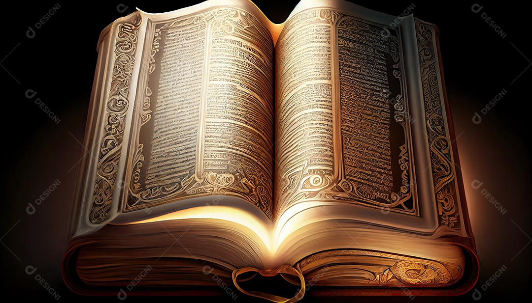 Bíblia do livro, sexta-feira santa, quarta-feira de cinzas, cruz, deus, jesus, mensagem iluminada da bandeira do livro antigo da bíblia sagrada brilhante