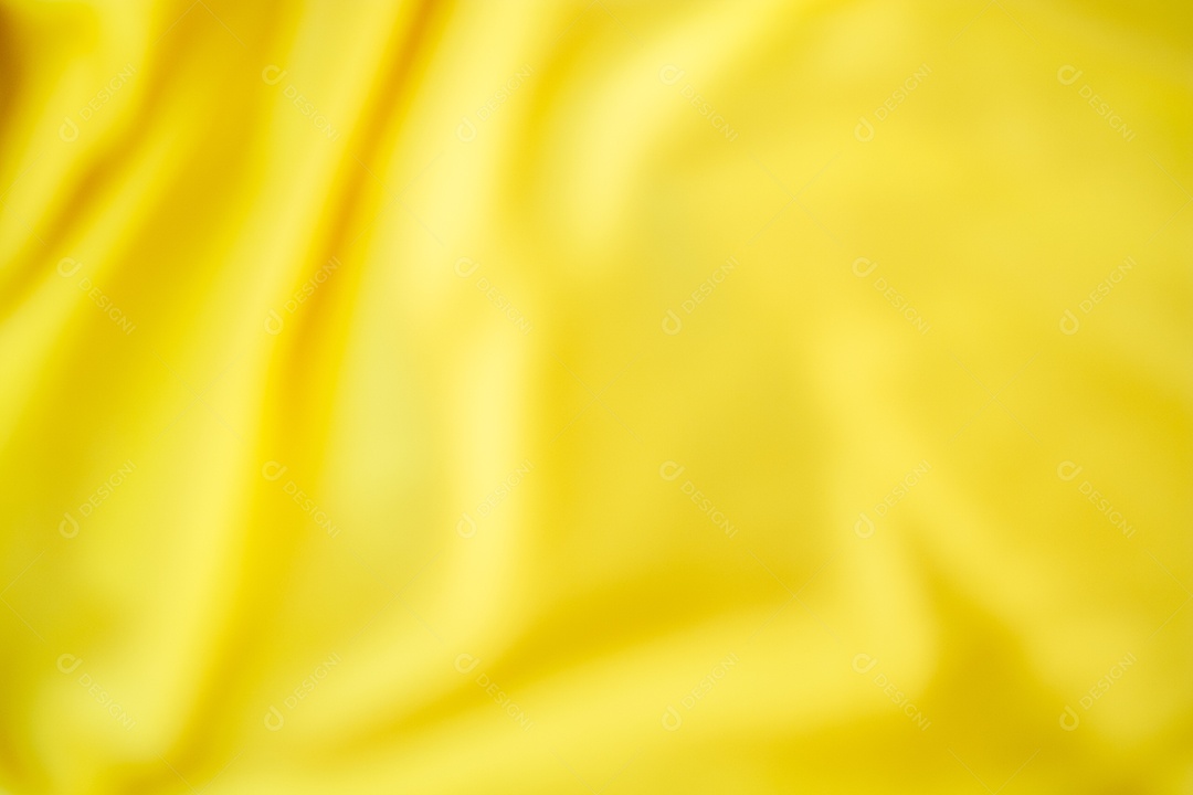 Textura gradiente de roupa de cama amarela estilo de curva turva de tecido de luxo abstrato, roupa de cama enrugada e sombras douradas, plano de fundo