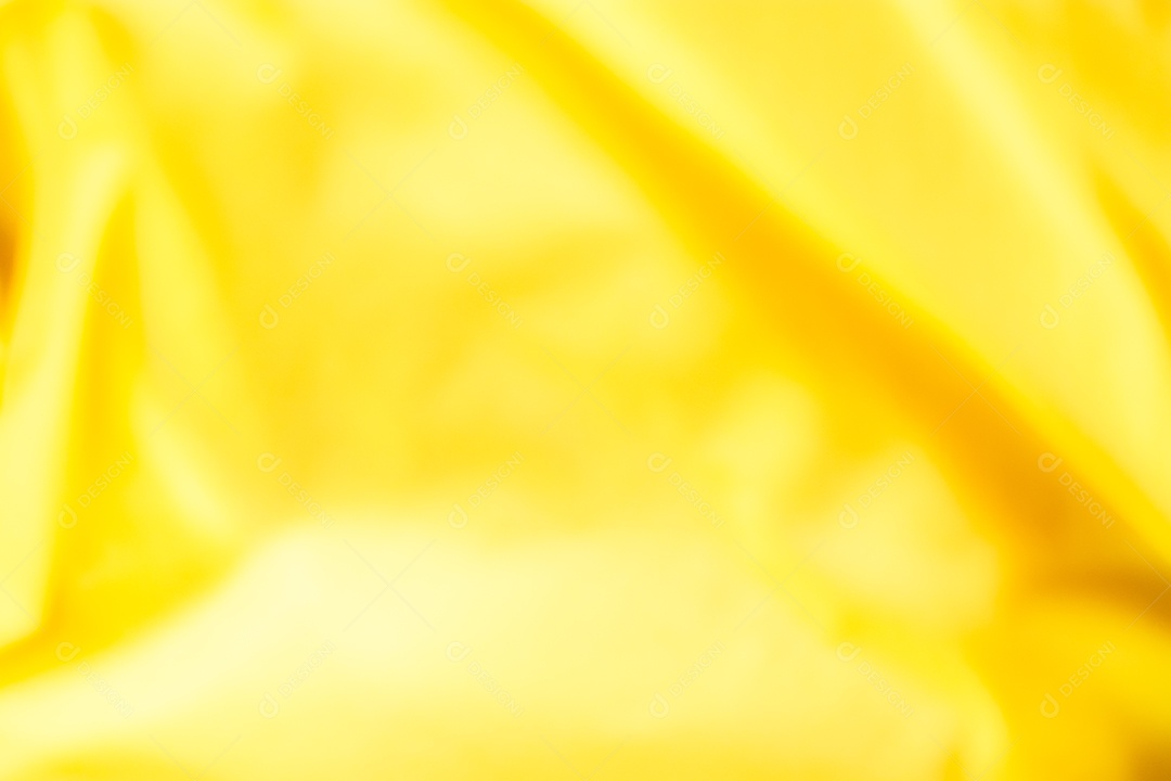 Textura gradiente de roupa de cama amarela estilo de curva turva de tecido de luxo abstrato, roupa de cama enrugada e sombras douradas, plano de fundo