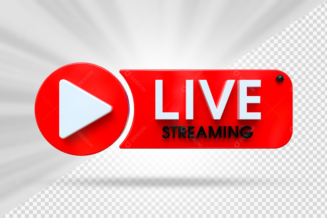 Selo 3D Para Composição PSD