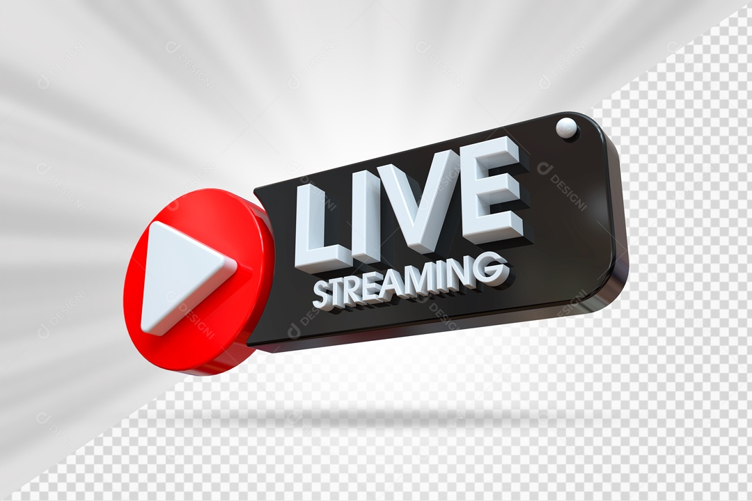 Selo 3D Para Composição PSD