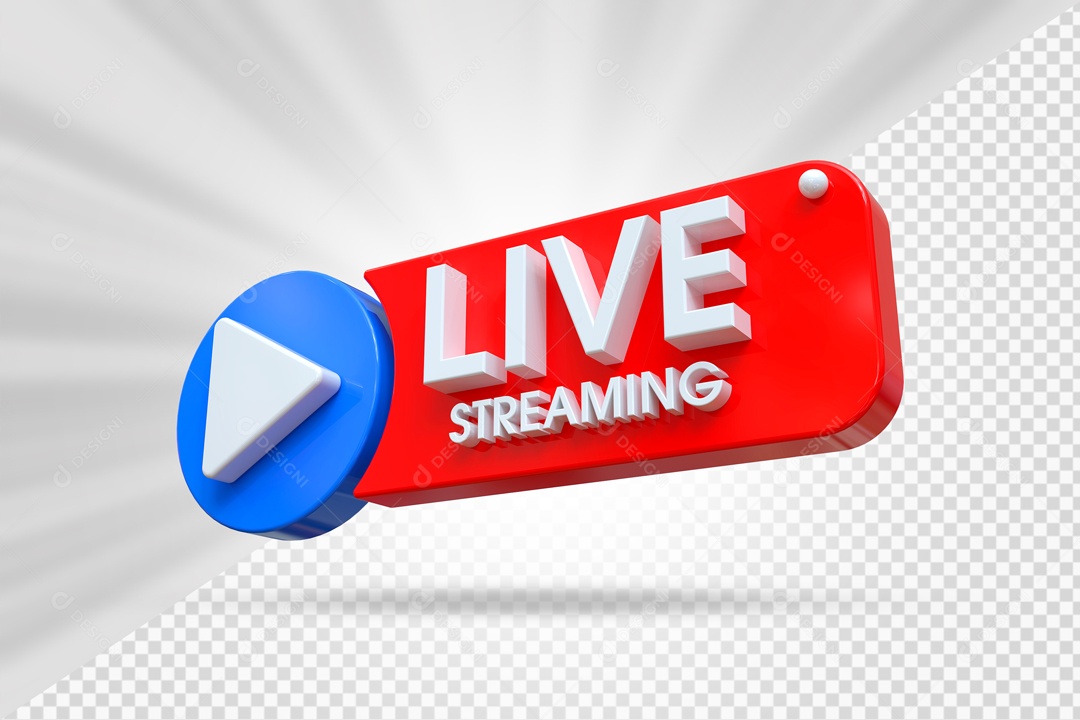 Selo 3D Para Composição PSD