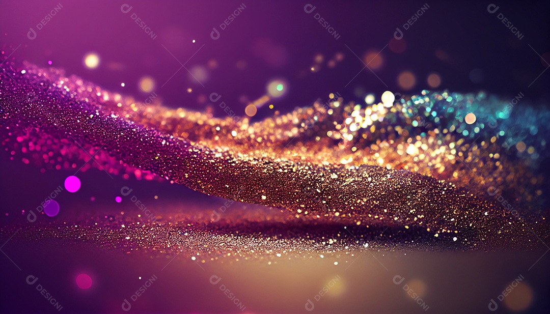 Background de glitter rosa brilhante