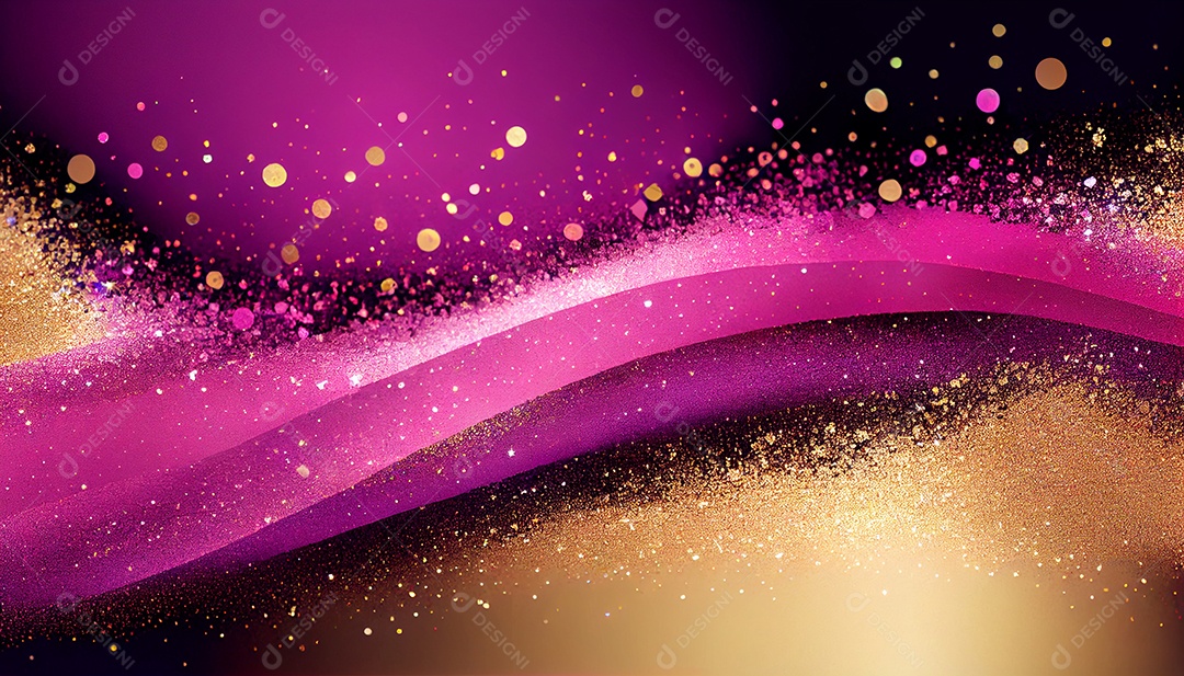 Background de glitter colorido