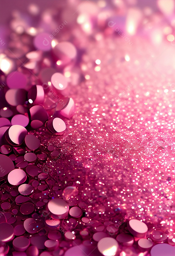 Background de glitter rosa